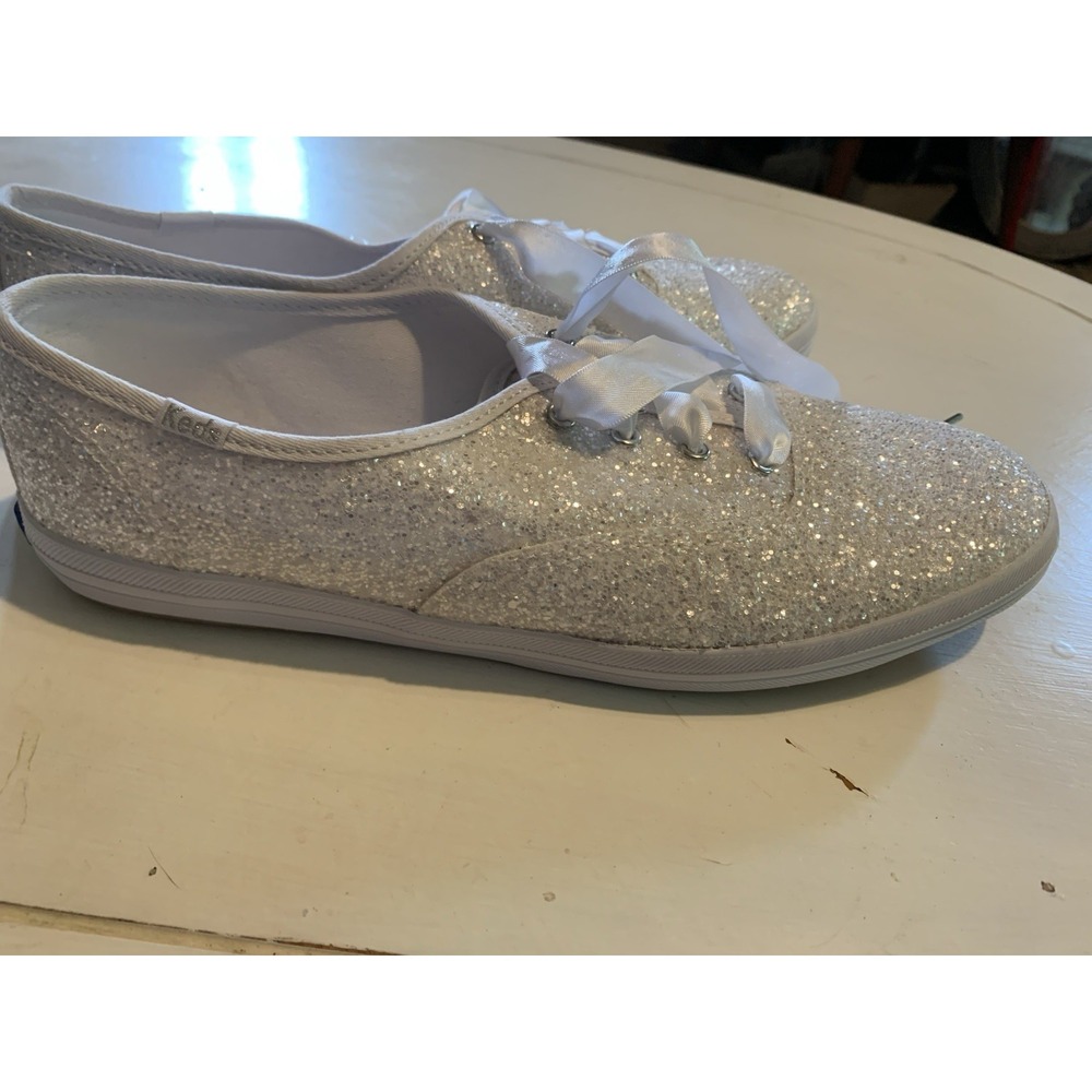 Keds Kate Spade Champion Glitter Celebration Sneaker White Size 9.5